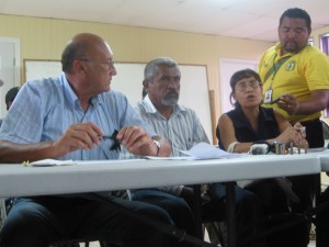 Tegucigalpa, Honduras, July 6, 2009. Carlos H Reyes, Juan Barahona, Mery Agurcia & Radio Progreso.